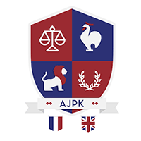 Logo de l'association Juristes Panthéon-Assas et King's college London (AJPK)