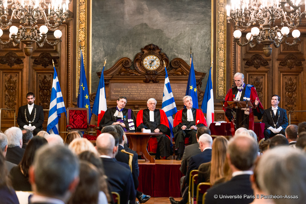 Cérémonie DHC, président grec, 2016