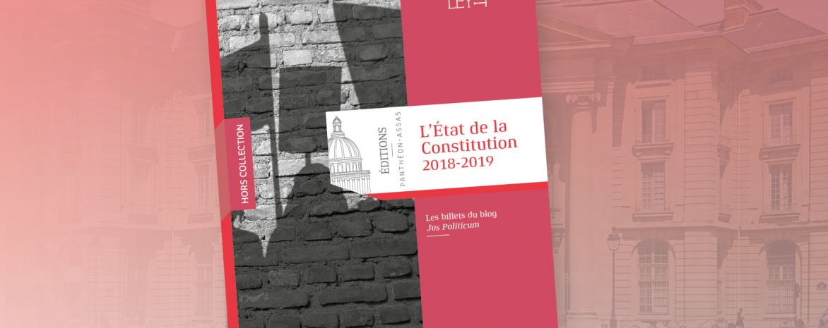 Couverture de l'Etat de la Constitution 2018-2019, dirigé par Denis Baranger et Olivier Beaud