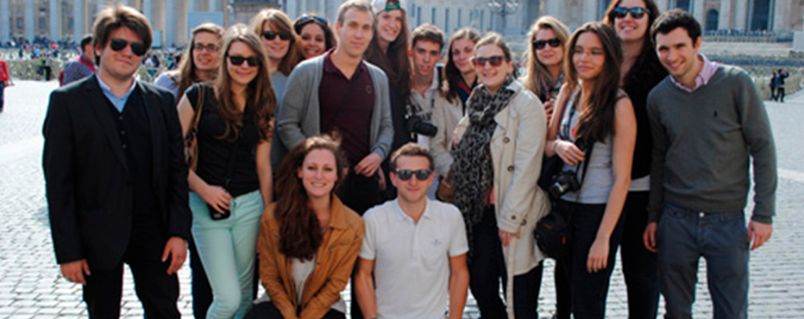 Les étudiants du M2 Criminologie en voyage à Rome
