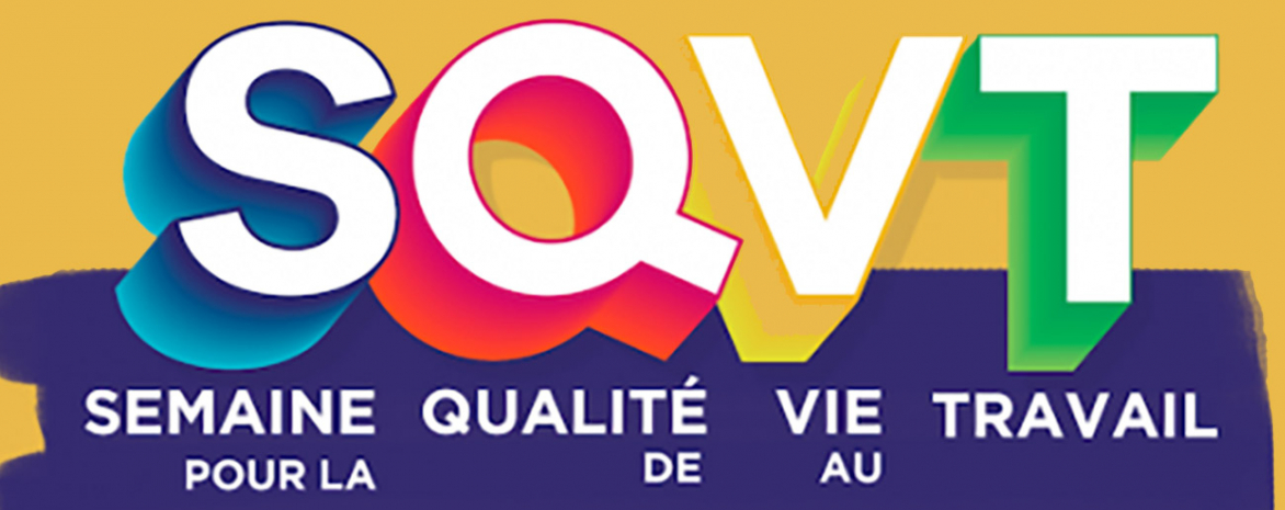Logo de la Semaine de la qualité de vie au travail
