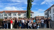 Photo du groupe du séjour d'inégration 2022-2023 à Dijon du Collège de droit