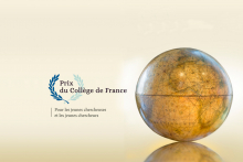 Visuel pour l'appel à candidature du Prix du Collège de France 2023 pour les jeunes chercheurs