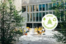 Photo de la cour Notre-Dame-des-Champs au centre Assas - Assas Eco Responsable