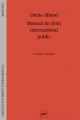 Couverture de l'ouvrage Manuel de droit international public (9e édition refondue)